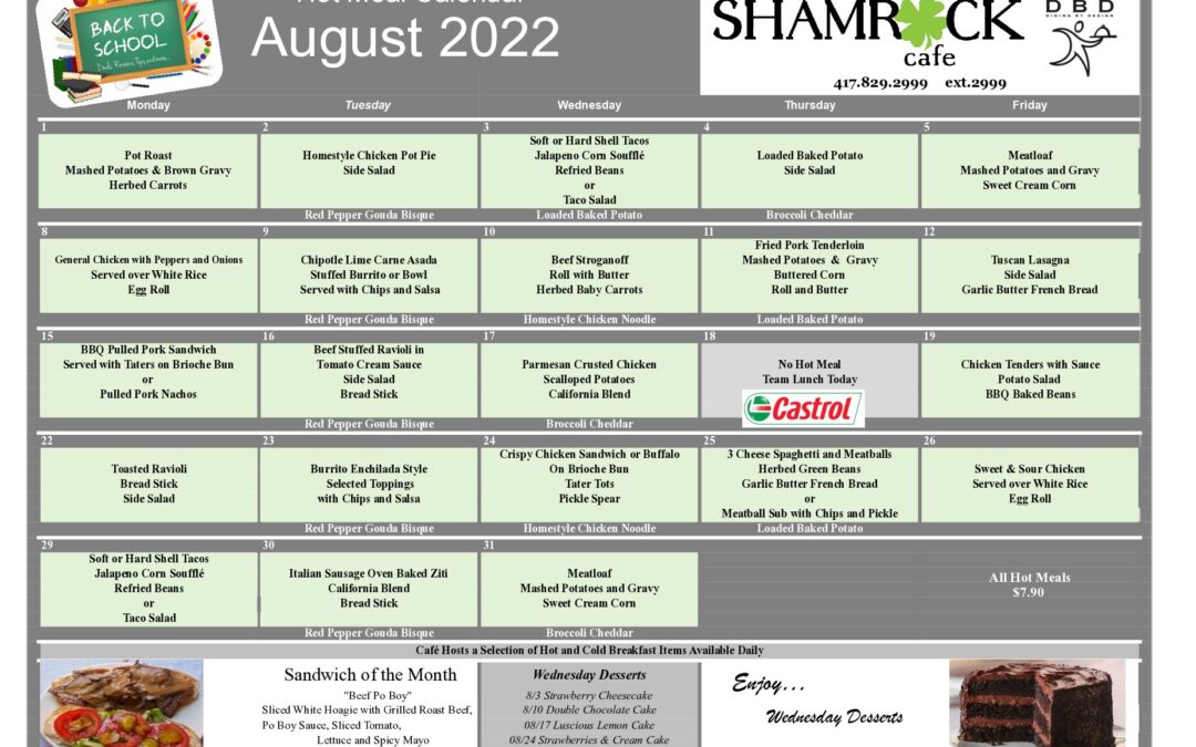 08-2022 Shamrock
